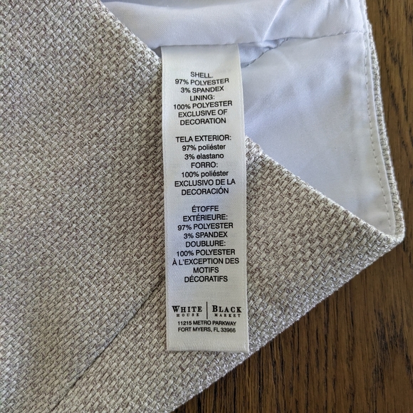 WHBM Colorblock Trim Wrap Skirt - Picture 4 of 6